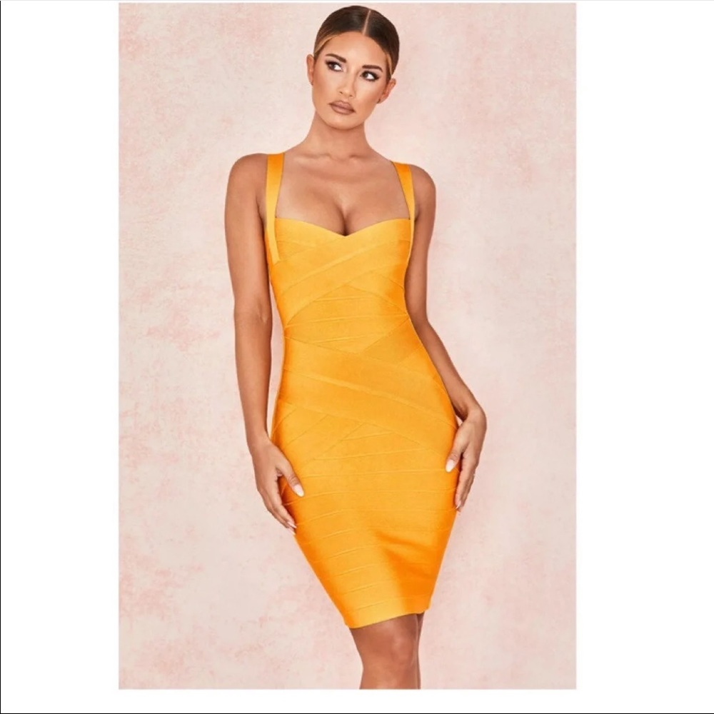 Lumia Mango House of Cb Bandage dress